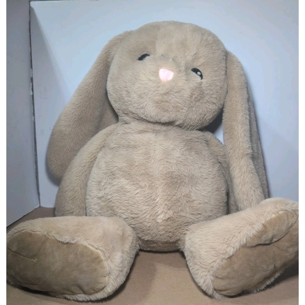Large Bunny Giggle scape Plush 18inch Easter Comfort Cozy Soft